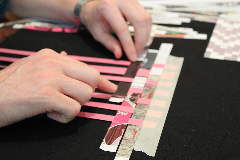 Paper Weaving — Ikon Gallery – Public Workshop, 2025 (5)