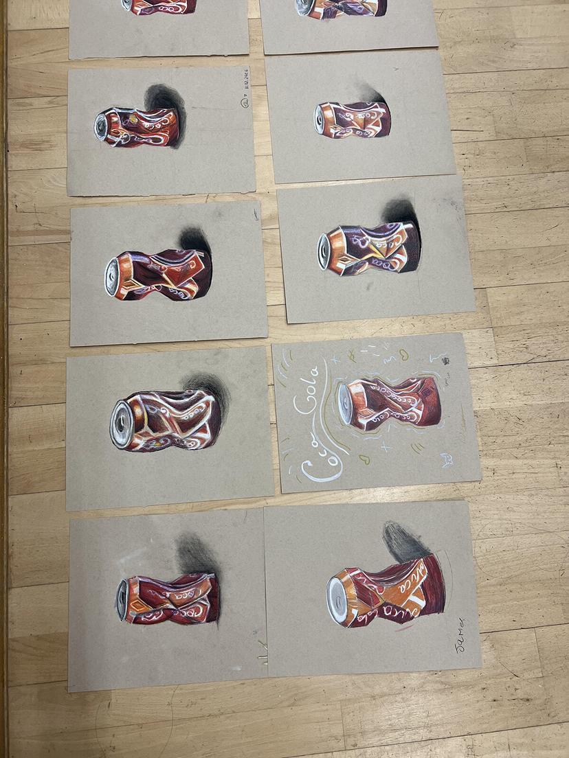 GCSE Art Class — Group 01 art class (6)