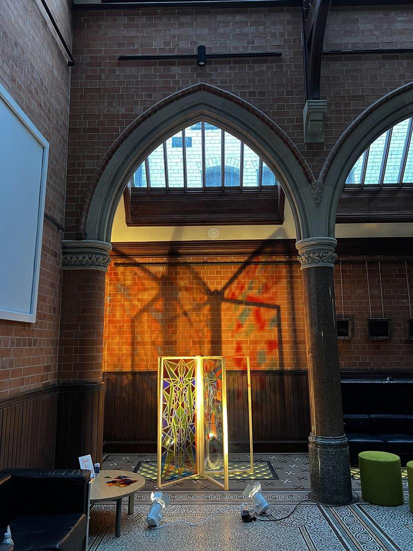 Light-Based Participatory — School of Art Atrium, BCU, 2024 (2)
