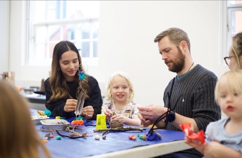 Family Saturdays — Session 3 — Ikon Gallery, Birmingham, 2026 (4)