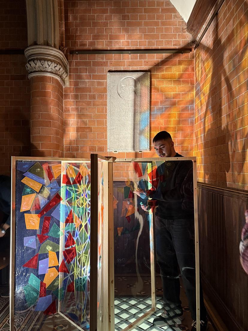 Light-Based Participatory — School of Art Atrium, BCU, 2024 (1)