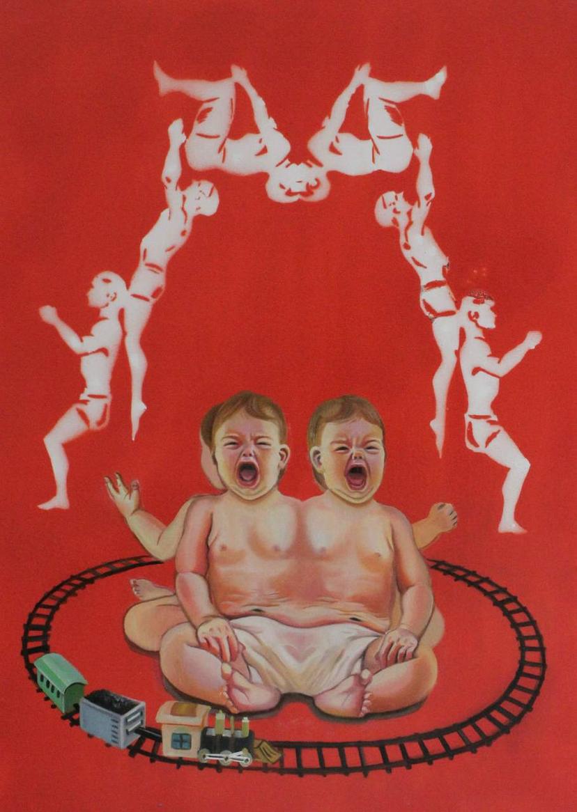Diplopia Series — Oil on canvas, 2020 (2)