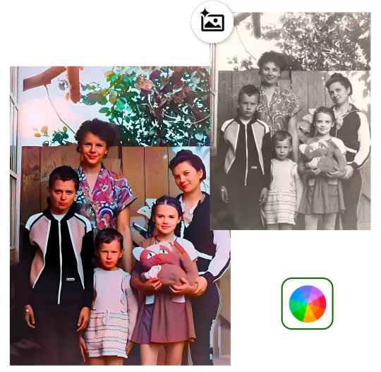 AI-Driven Restoration and Colorization