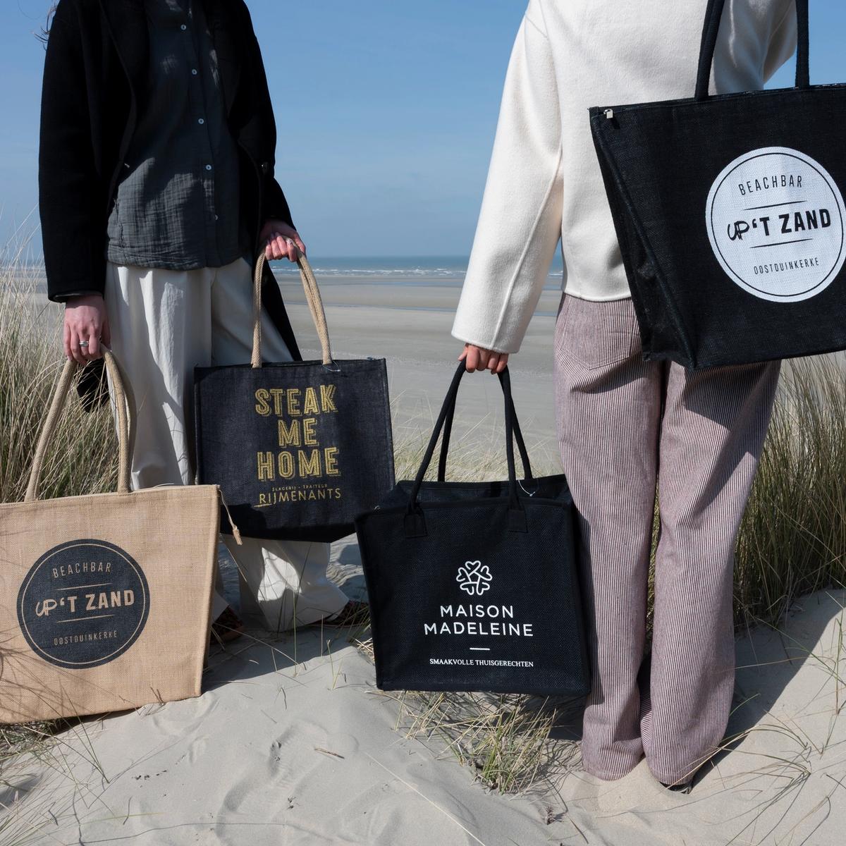organic jute coolbags