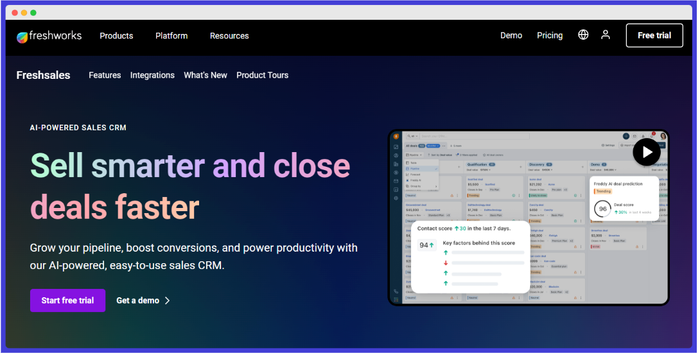 freshworks screenshot