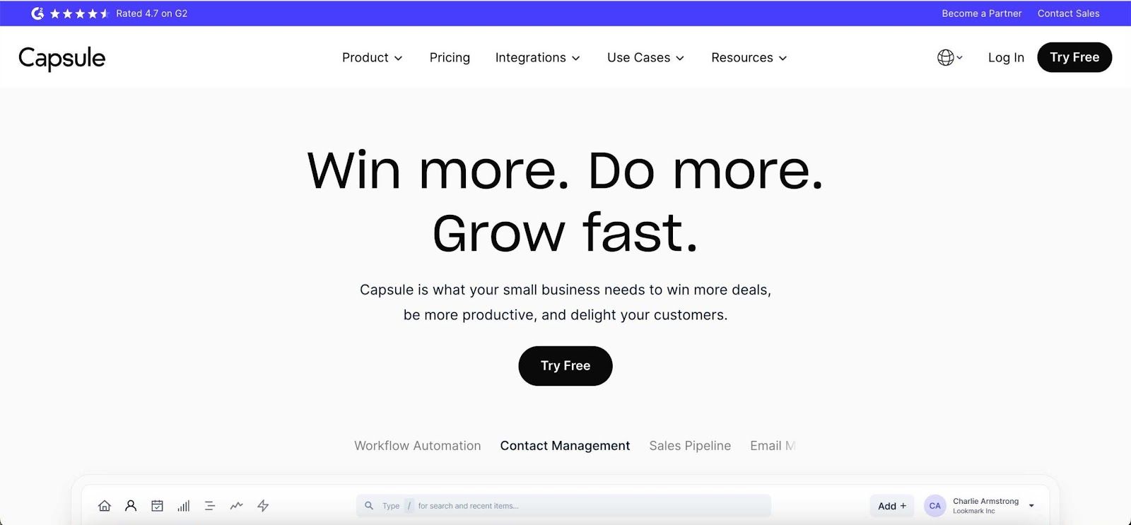 Capsule website.