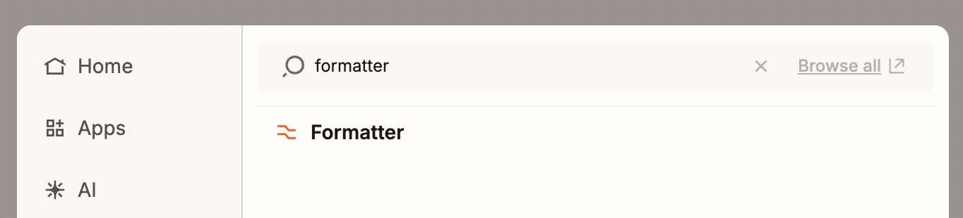 formatter step in zapier