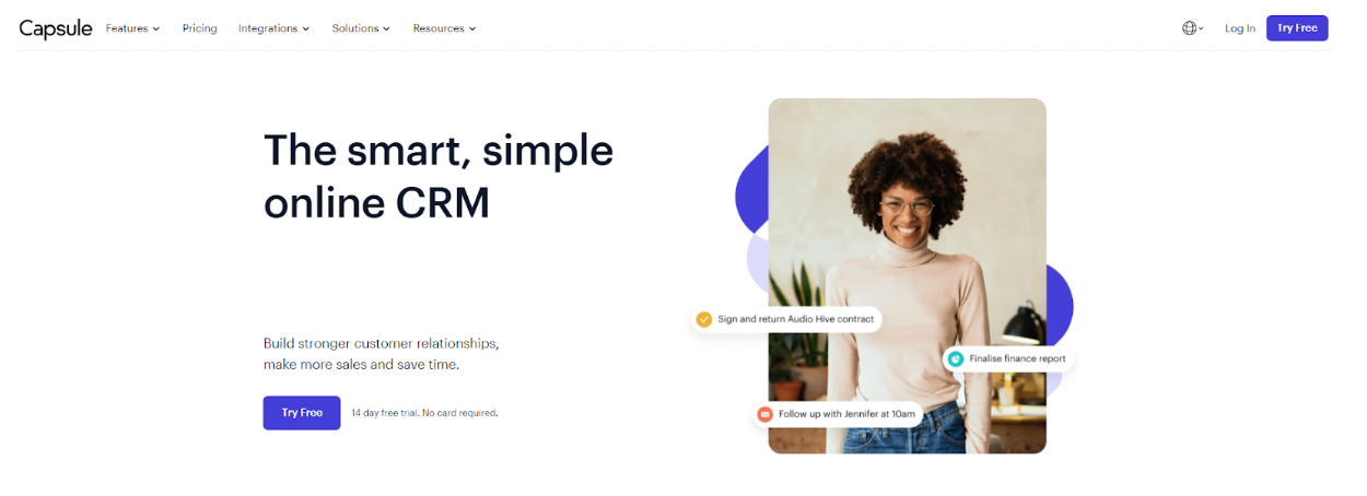 Capsule screenshot
