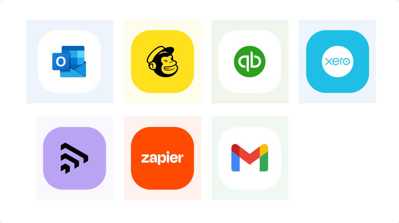 A list of integrations of Capsule CRM.