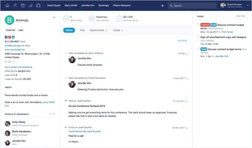 Capsule CRM para startups