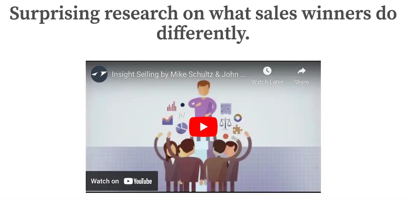 insight selling training