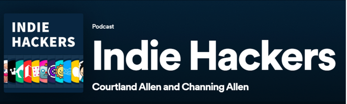 Indie hackers podcast