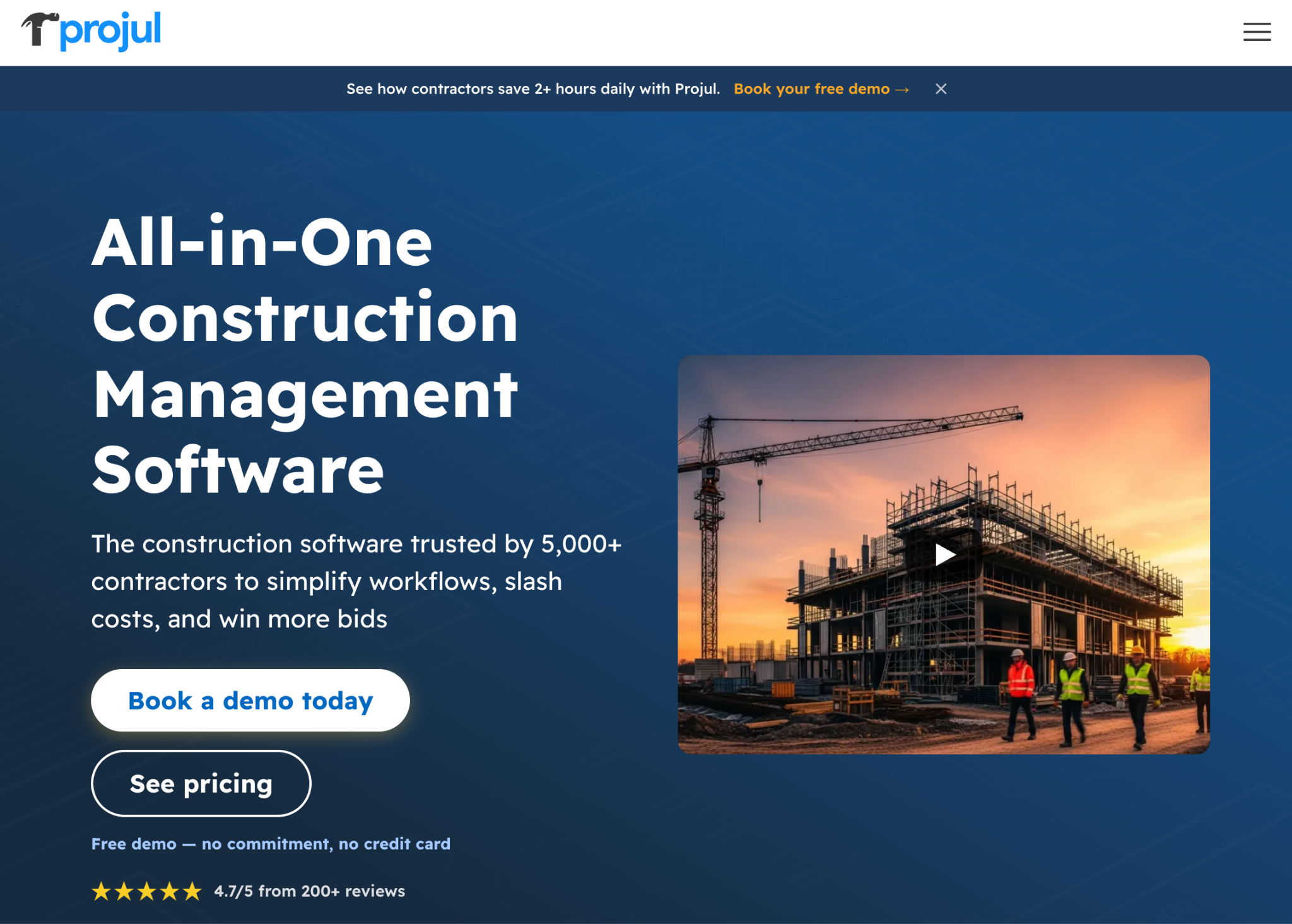 projul homepage