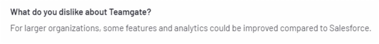 Teamgate review