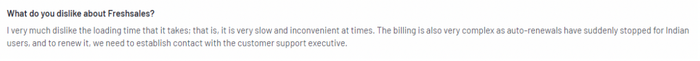 Freshsales review