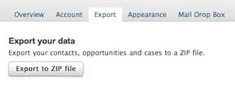 Export Account
