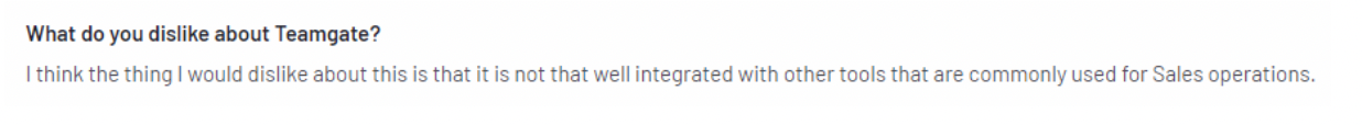 Teamgate review