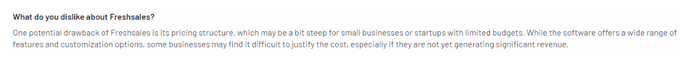 Freshsales review
