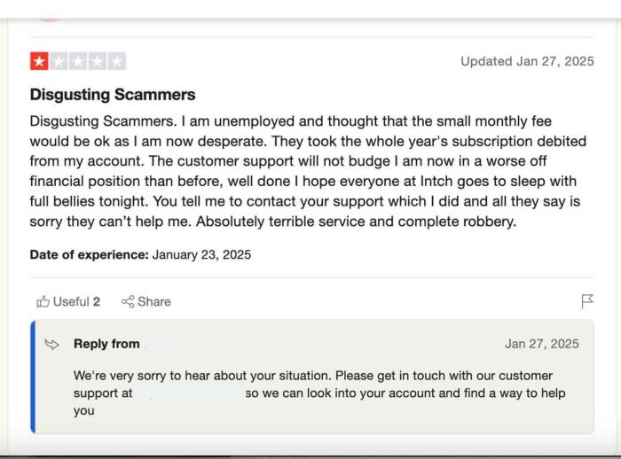 A negative feedback.