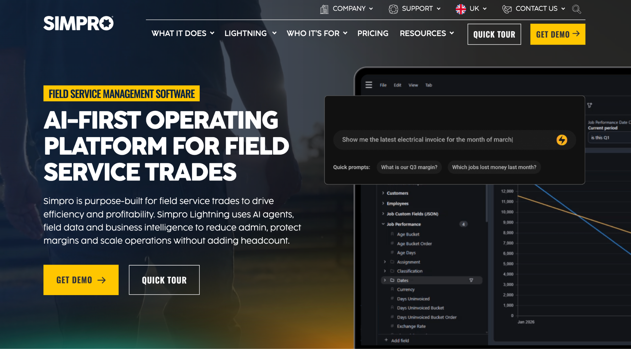 simpro homepage