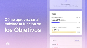 Cómo aprovechar al máximo la función de Objetivos de Capsule