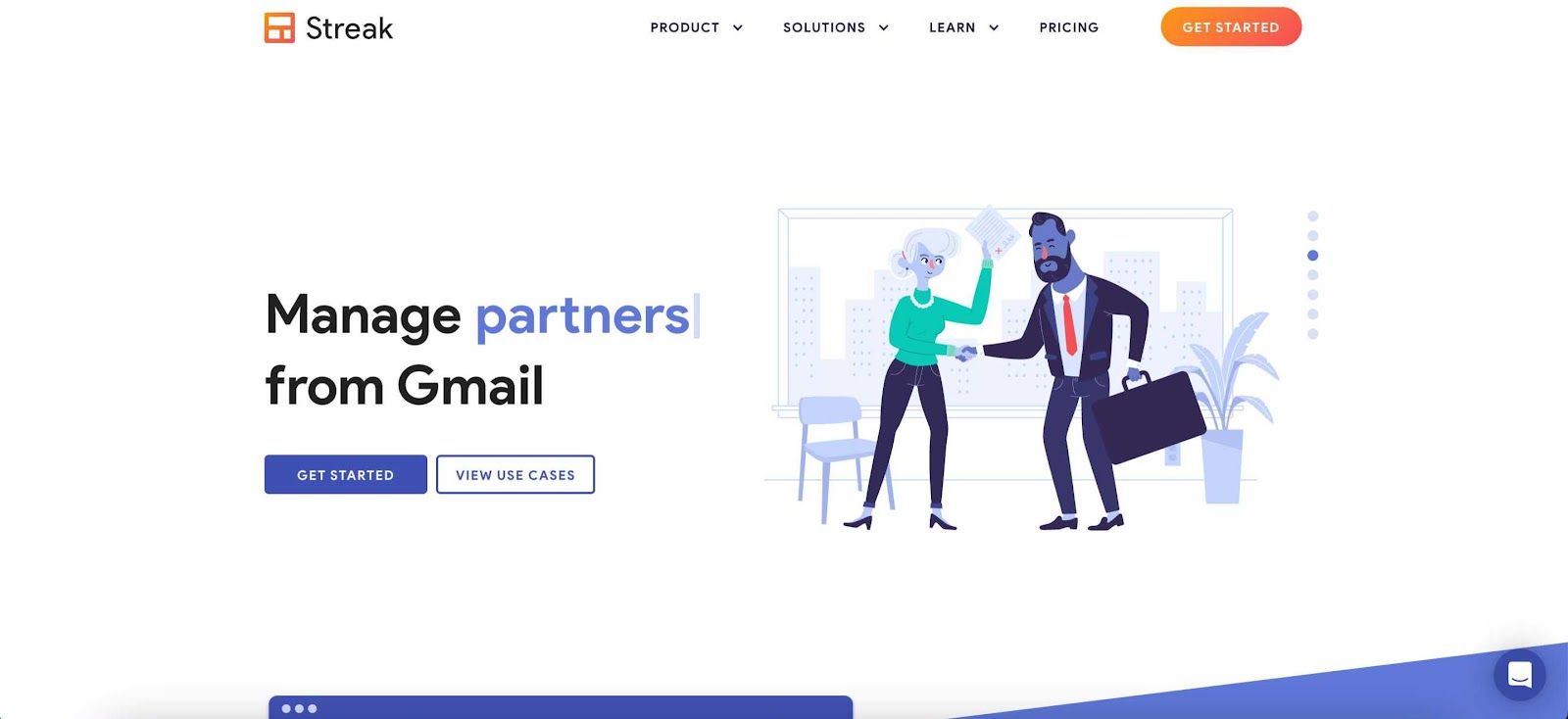 Streak CRM website.
