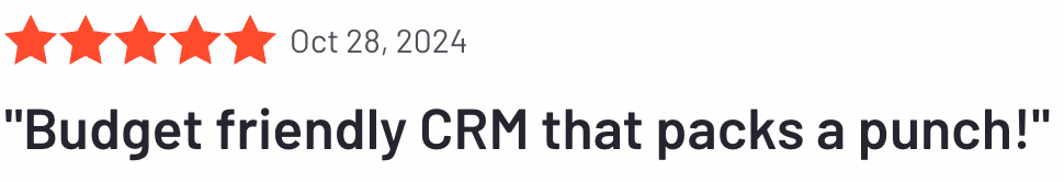 Capsule CRM's review.