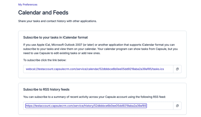 Subscribe to tasks