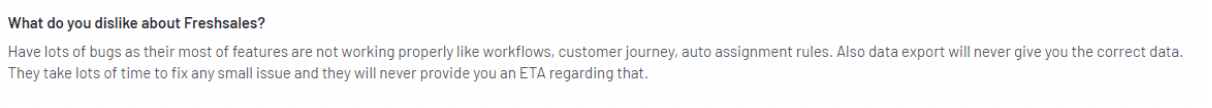 Freshsales review