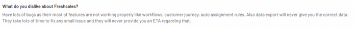 Freshsales review