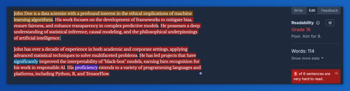 john doe is a data scientist with a profound interest in the ethical implications of machine learning algorithm
