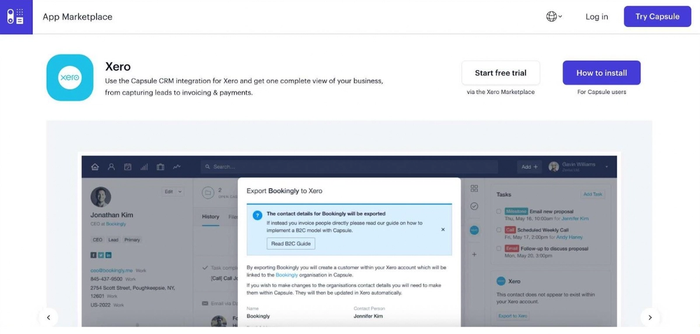 Xero integration