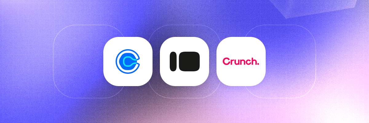 una imagen decorativa muestra tres nuevas integraciones disponibles para los usuarios de Capsule, incluyendo Calendly, Typeform y Crunch
