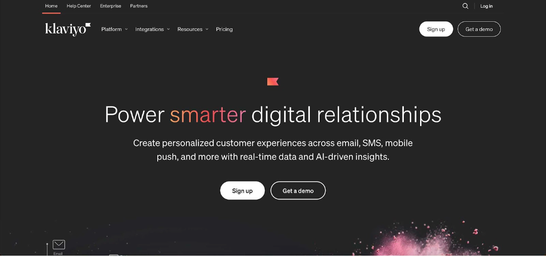 Klaviyo screenshot