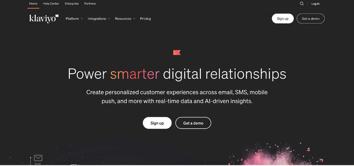 Klaviyo screenshot