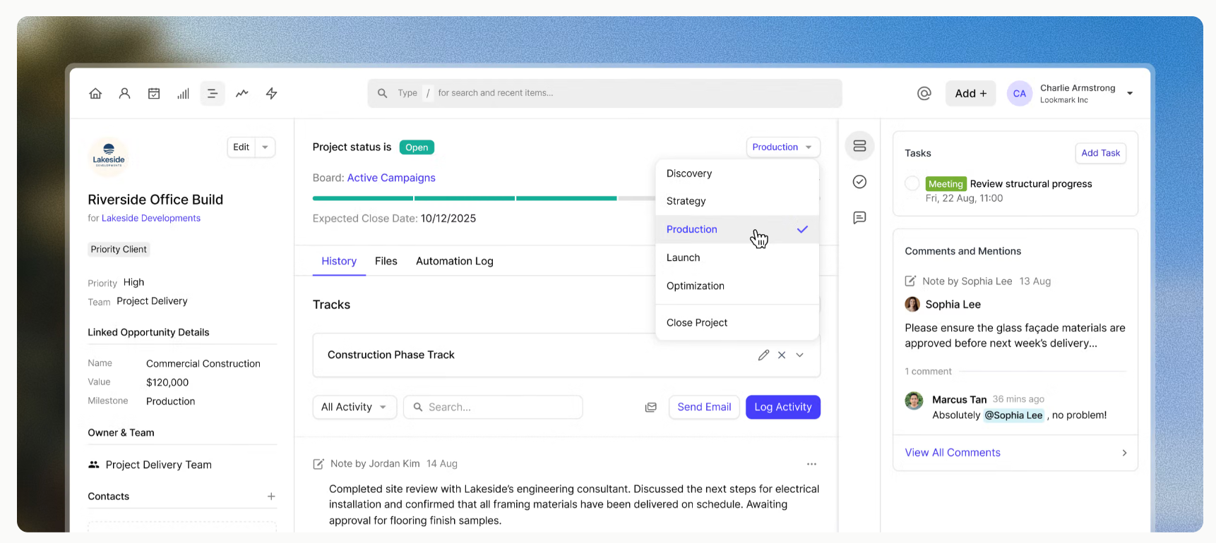 Capsule project status