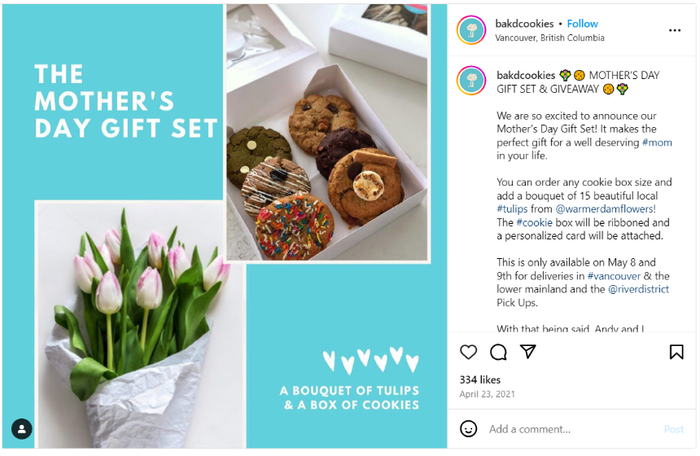 mother's day social media post