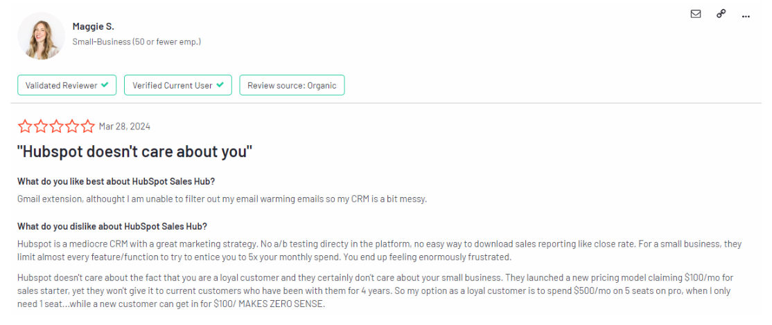 hubspot review