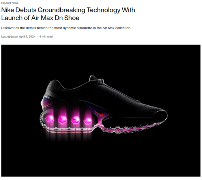 Nike product launch
