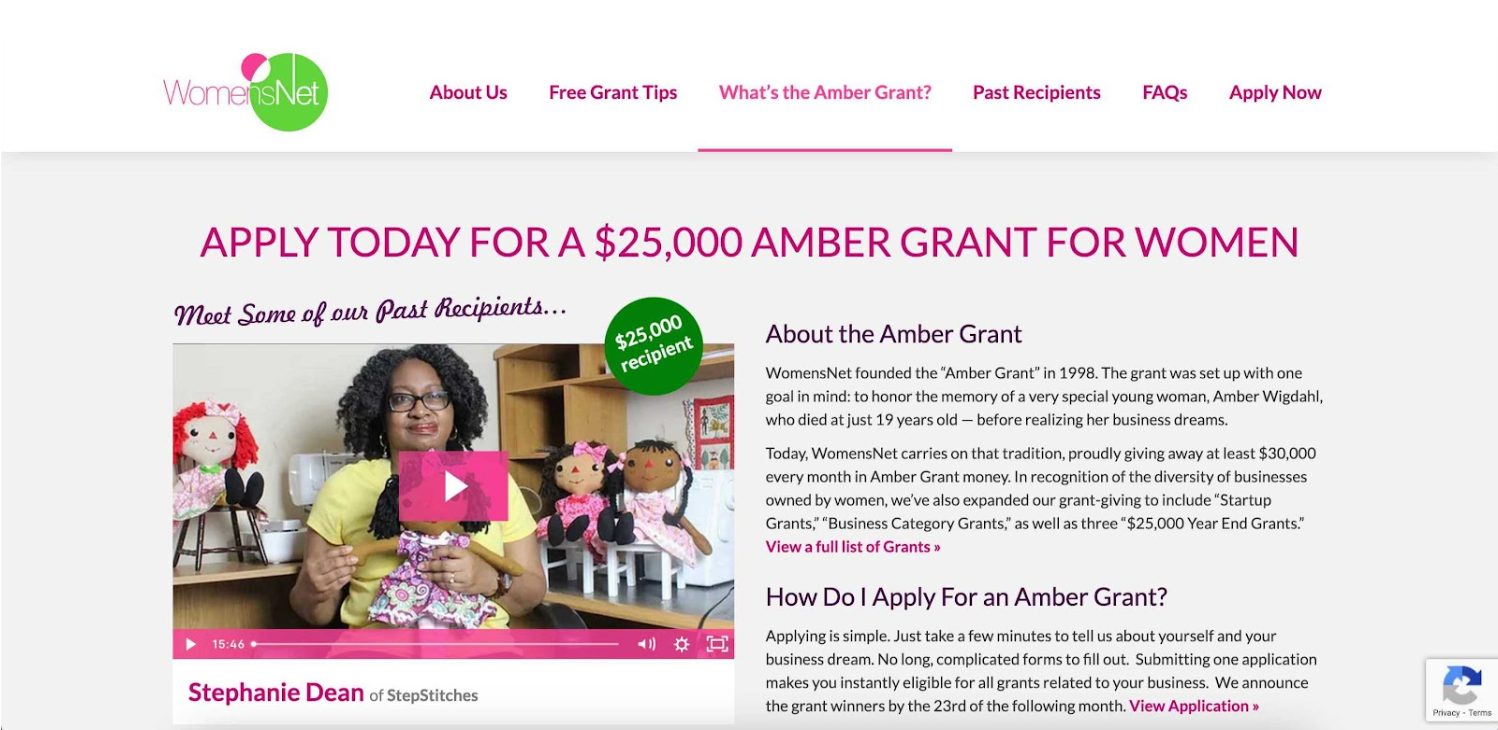 Amber Grant for women