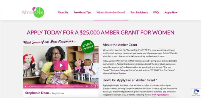 Amber Grant for women