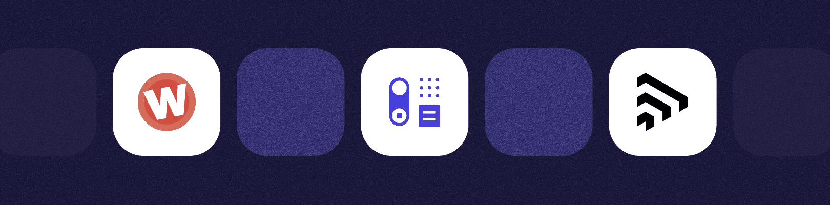 Wufoo, Capsule and Transpond logos