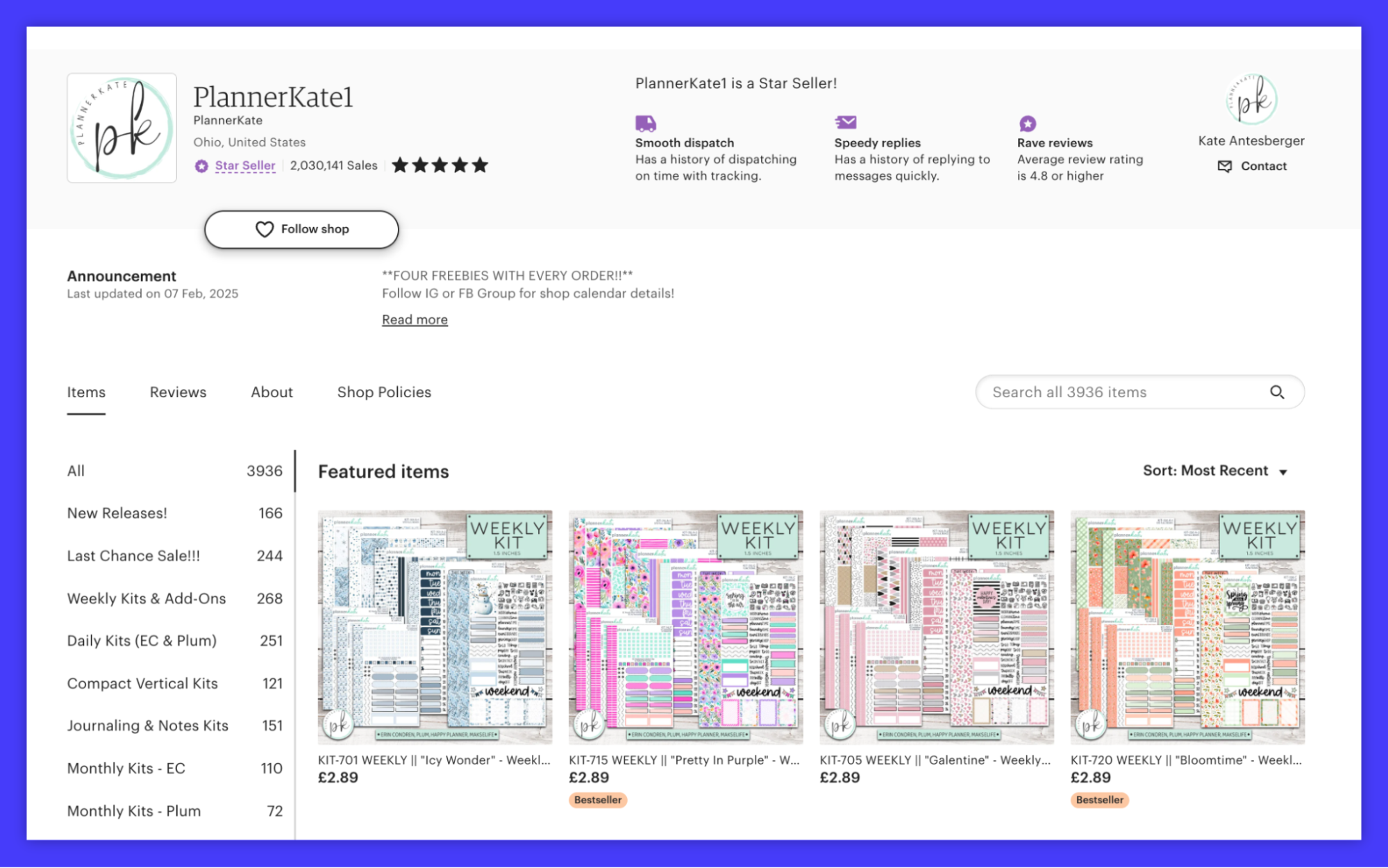 PlannerKate on the App Store.
