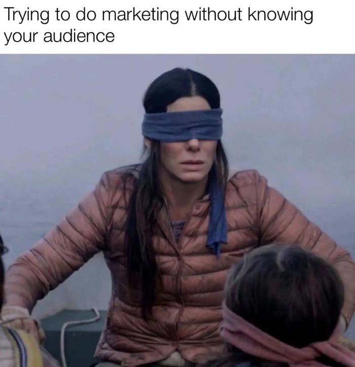 not knowing audience meme