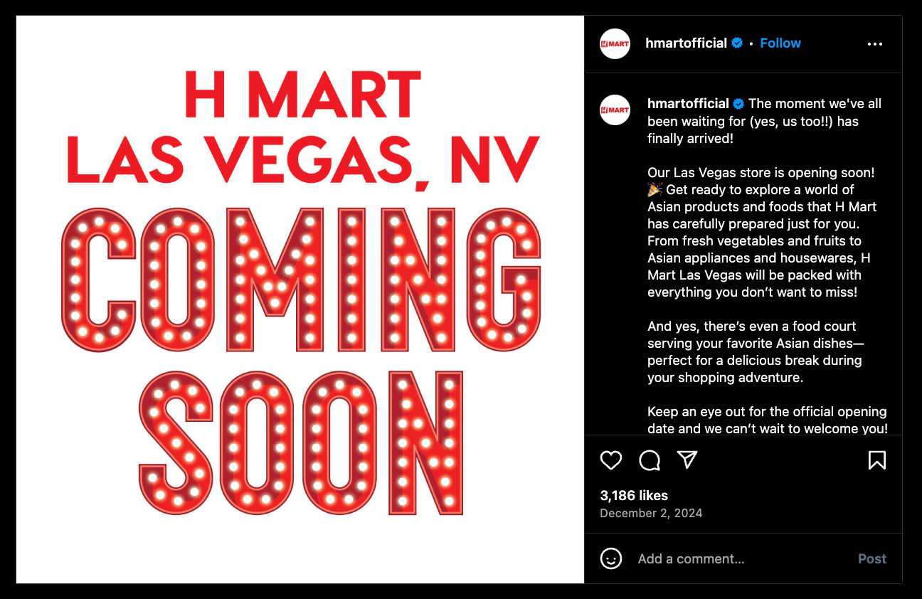  Una publicación destacada de 'próximamente' en Instagram.