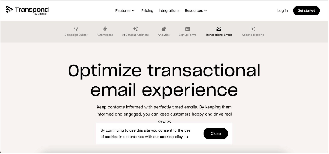 transpond screenshot