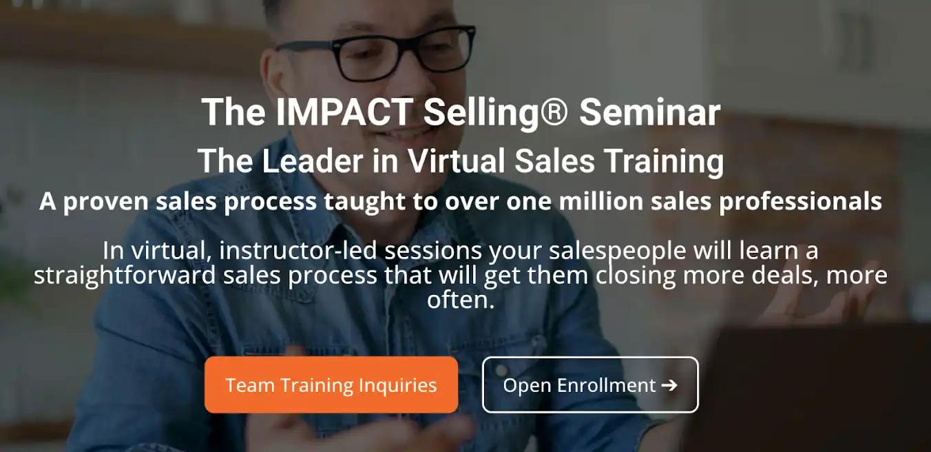 brooks training for sales