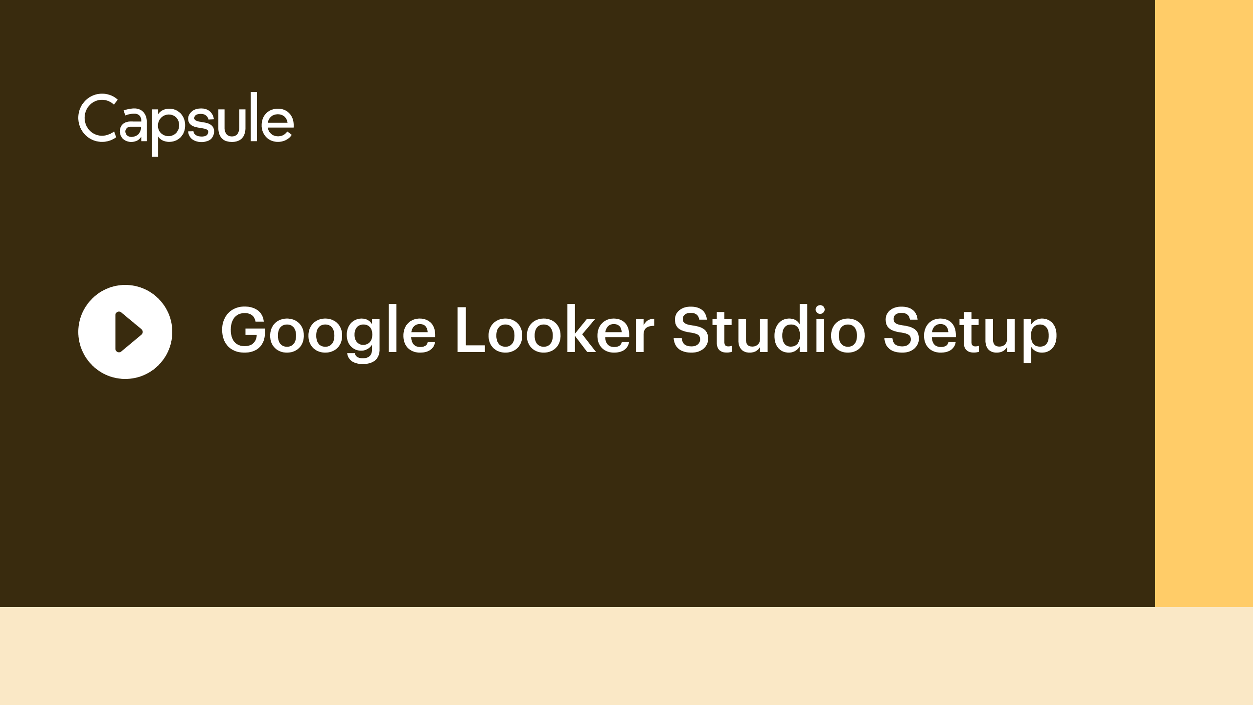 Configuration de Looker Studio