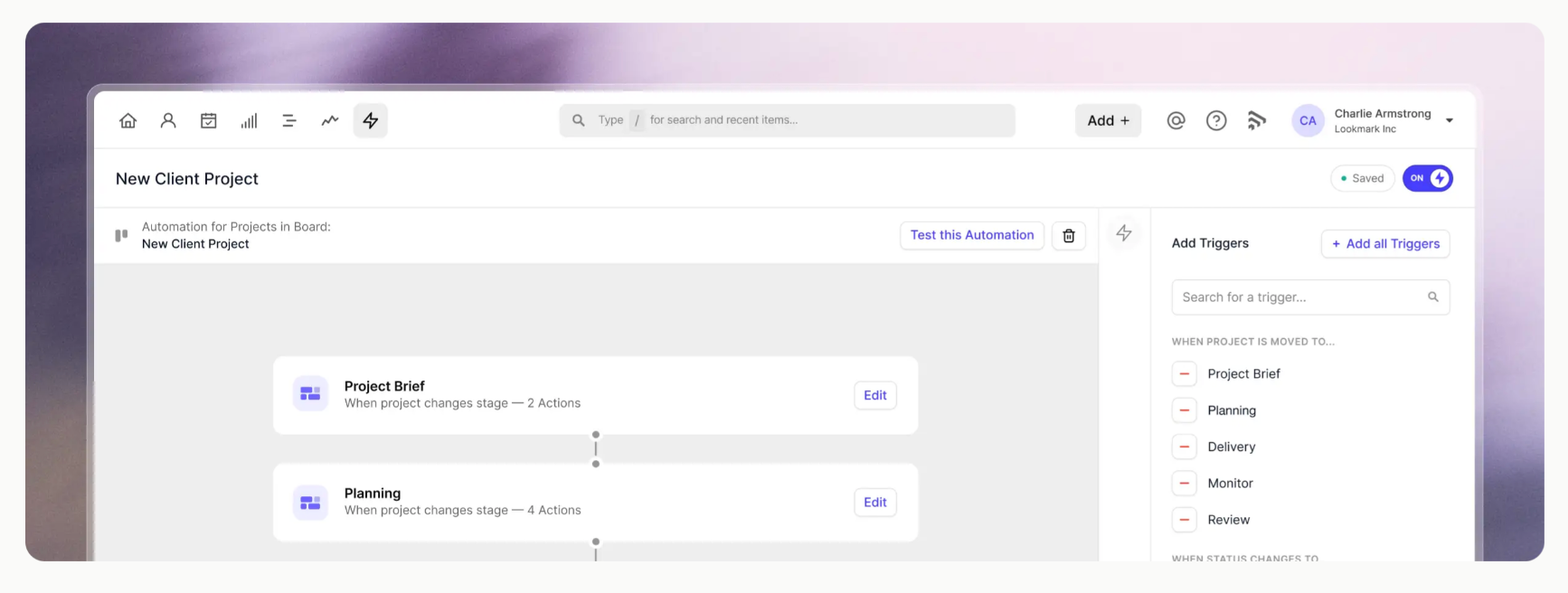 capsule crm layout