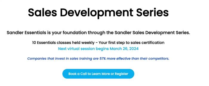 Sandler sales training